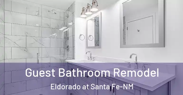 inner Bathroom imggen Guest Bathroom Remodel Eldorado at Santa Fe-NM