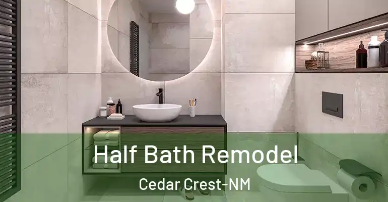 inner Bathroom imggen Half Bath Remodel Cedar Crest-NM