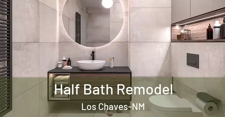 inner Bathroom imggen Half Bath Remodel Los Chaves-NM