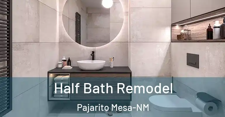 inner Bathroom imggen Half Bath Remodel Pajarito Mesa-NM