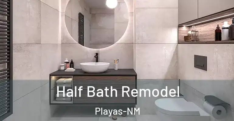 inner Bathroom imggen Half Bath Remodel Playas-NM