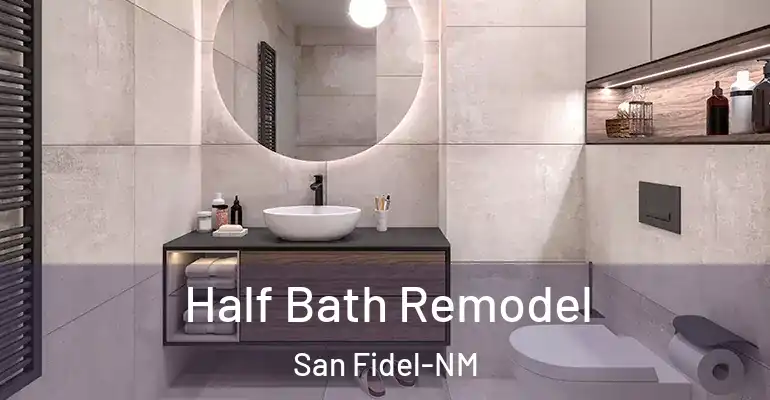 inner Bathroom imggen Half Bath Remodel San Fidel-NM
